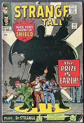 Buy Strange Tales #137 VG Condition 1965 • 9.95£