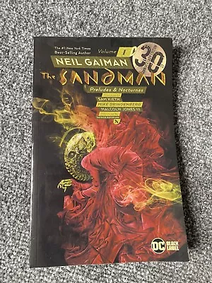Buy Neil Gaiman The Sandman Preludes & Nocturnes Volume 1 (30th Anniversary Edition) • 7.50£
