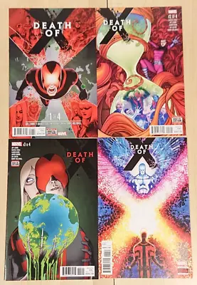 Buy Death Of X Complete Limited Series #1 2 3 4 X-Men Marvel Comics • 11.95£