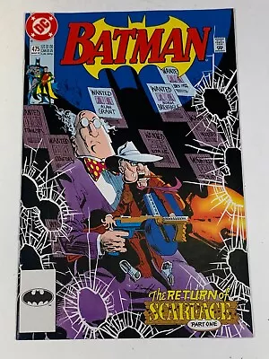 Buy Batman #475 (1992)- 1st Appearance Of Renee Montoya- Scarface- Nm • 15.80£
