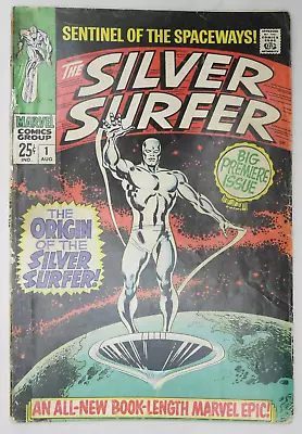 Buy Silver Surfer #1 1st Shalla-Bal, Zenn-La Marvel Comics (1968) • 329.95£