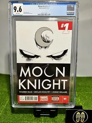 Buy MOON KNIGHT #1 CGC 9.6 First 1st Printing Marvel Comics 2014 Mr. Knight • 36.96£