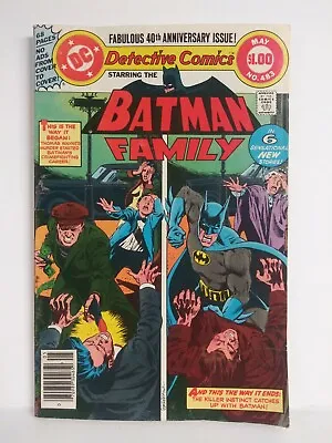 Buy Detective Comics #483 1st App Maxie Zeus  • 23.99£