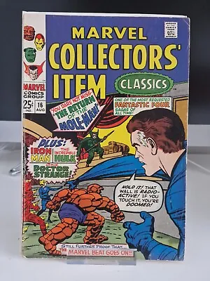 Buy Marvel Collectors' Item Classics #16  August 1968 Silver Age Marvel Comics • 6.99£