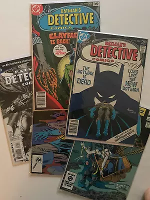 Buy BATMAN Detective Comics - Lot Of 5 Vintage Comics, #472, 478, 530, 605, 839 • 15.01£