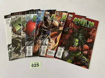 Buy She-hulk…(2008)….#31-37….scott/cifuentes…..8 X Comics…..LOT…625 • 11.99£