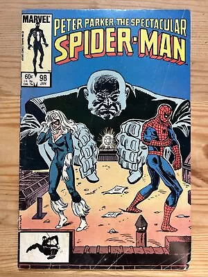 Buy PETER PARKER,THE SPECTACULAR SPIDER-MAN #98 1st Appearance Of Spot • 14.95£