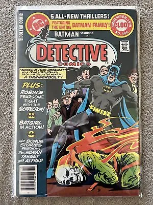 Buy Detective Comics # 486 (1979) VF Batman Batgirl Human Target • 11.99£