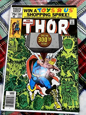 Buy 🔥Thor #300 - 1st Appearance Of The Young Gods/O. OfOdin Council (Marvel,1980)🔥 • 15.83£