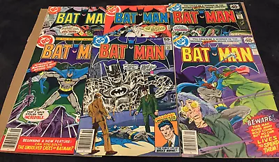 Buy Batman # 303/304/307/308/310/314 (6) 1st App Lucius Fox / Two-face - Dc 1978-79 • 23£