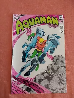 Buy Aquaman 52 Neal Adams Deadman Ocean Master Aparo 1970 DC Comics • 25£