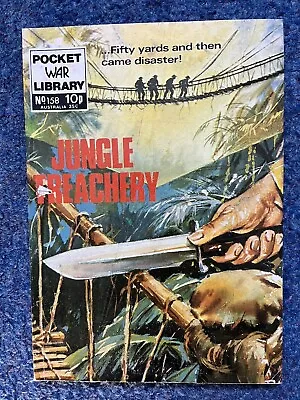 Buy Pocket War Library Comic # 158 Jungle Treachery • 4.99£