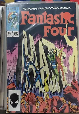 Buy Fantastic Four  # 280  1985 MARVEL JOHN BYRNE She Hulk KEY 1ST APPERANCE MALICE • 8.34£
