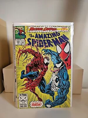 Buy The Amazing Spider-Man 378, Featuring Venom And Carnage. NM+ White Pages • 15£