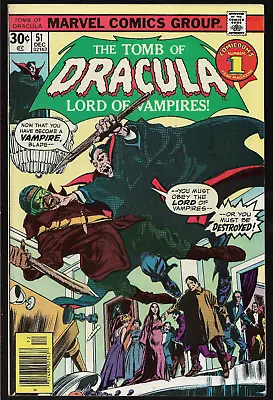 Buy THE TOMB OF DRACULA (1972) #51 - Back Issue • 19.99£