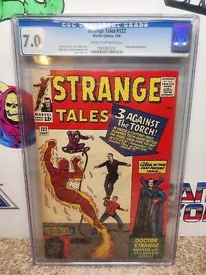 Buy Strange Tales #122  CGC 7.0  Silver Age Marvel Comic 1964 - Early Nightmare App. • 151.90£