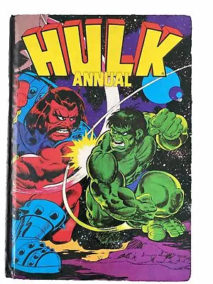 Buy The Incredible Hulk Annual 1981 Marvel Grandreams Unclipped Vintage Book • 8.99£