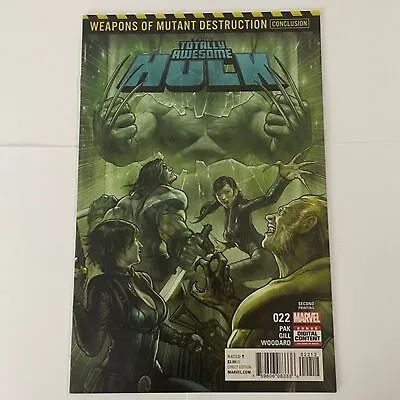 Buy Totally Awesome Hulk #22 2nd Print • 27.88£