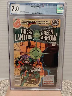 Buy Green Lantern #112 CGC 7.0 DC Comics  1979  Golden Age Origin Retold  🇺🇸🇺🇸 • 38.79£