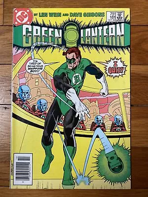 Buy Green Lantern 181 Newsstand Hal Jordan Quits 1984 • 3.17£