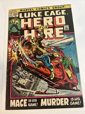 Buy Luke Cage, Hero For Hire #3 Marvel, 1972 Mid Grade • 7.70£