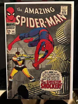 Buy Amazing Spiderman 46 Vf Very Nice Grade 1 St Shocker 1 Comic • 228.04£
