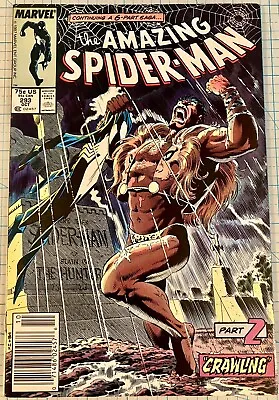 Buy Amazing Spider-Man #293 NM Newsstand Mike Zeck Cover 1987 Kraven Last Hunt • 24.12£