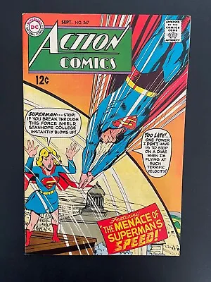 Buy Action Comics Vol.1 #367 1968 Neal Adams High Grade 8.0 DC Comic Book D15-135 • 57.90£