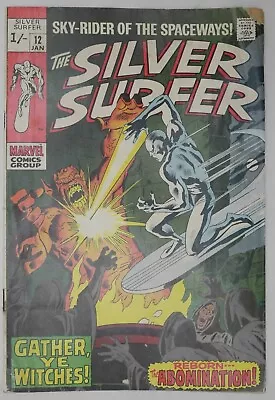 Buy Silver Surfer #12 Marvel Comics (1970) • 22.95£