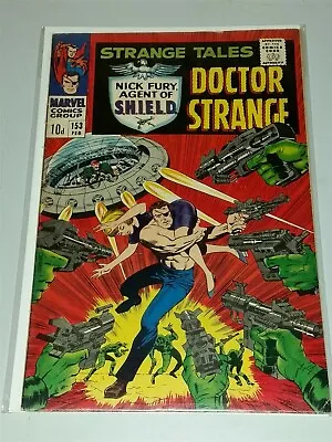 Buy Strange Tales #153 Vg+ (4.5) Doctor Strange Marvel Comics February 1967 • 16.99£