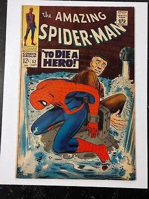 Buy Amazing Spider-Man #52  F-VF 7.0  Kingpin App JUNE 12 Del. Date 1967 HOT🔥KEY🗝️ • 76.41£