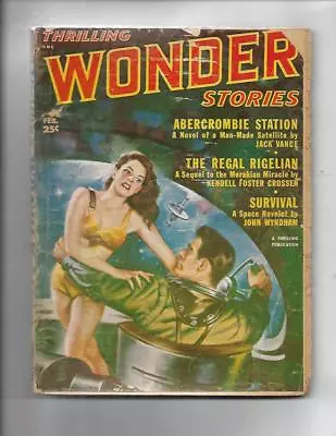 Buy Thrilling Wonder Stories Feb 1952  Good Girl Cover! • 6.32£
