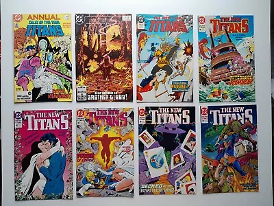 Buy DC Comics - The New Teen Titans 1st Series - Comic Book Lot Of 8 Issues • 0.99£