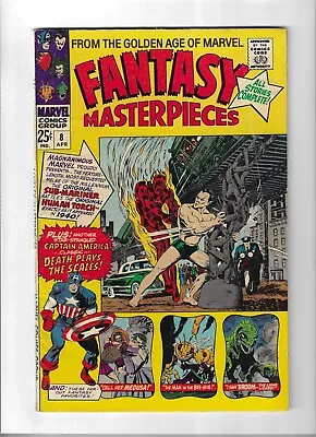 Buy Fantasy Masterpieces 8 , 10 [Captain America/Sub-Mariner] Golden Age Reprints • 19.95£