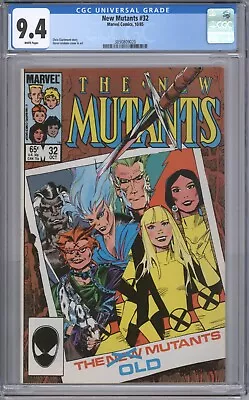 Buy New Mutants #32 1985 CGC 9.4 - Chris Claremont Story - 1st Madripoor! • 22.93£
