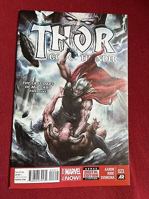 Buy Thor: God Of Thunder #23 NM- 2014 *LAST DAYS OF MIDGARD* • 5.99£