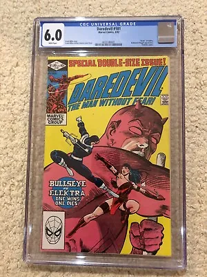 Buy Marvel - Daredevil #181 (1982) CGC 6.0 Bullseye, Elektra, Miller, Janson • 31.62£