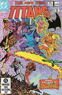 Buy The New Teen Titans 32 Vol 1 DC 1983 1st Thunder & Lightning • 3.20£