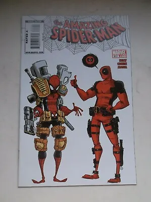 Buy Marvel: Amazing Spider-man #611, Skottie Young, Deadpool Cover, Rare, Vf (8.0)!! • 32.12£
