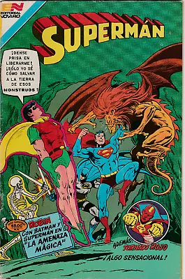 Buy Superman 79 Novaro Octubre 1981 Serie Avestruz Mexican Spanish Comic • 11.14£