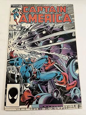 Buy Captain America #304 APR 1984 Vol. 1 Marvel Comics Group Comic Book FN    3 • 5.06£
