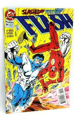 Buy Flash #84 Slashed By Razer Cutting Edge Mark Waid 1993 DC Comics F- • 1.17£