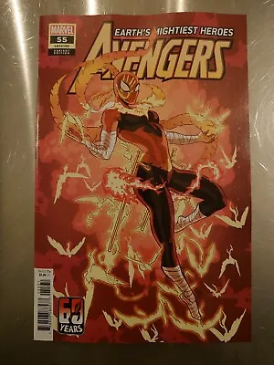 Buy Avengers #55 Variant (Marvel, 2022) • 5.42£