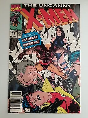 Buy The Uncanny X-MEN #261 Jim Lee Newsstand Marvel Comics 1990 FN- • 3.22£