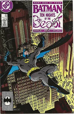 Buy Batman #417 (1988) Mike Zeck Key, Ten Nights Of The Beast 1st KGBeast Appearance • 9.86£