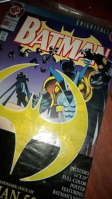 Buy Batman 500 Knightfall Comic Book October 1993 19 New Sealed Original Packaging • 11.99£