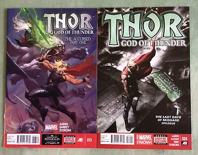 Buy Thor God Of Thunder. #13. #24.  2013 - 2014.  Marvel Comics. • 12£