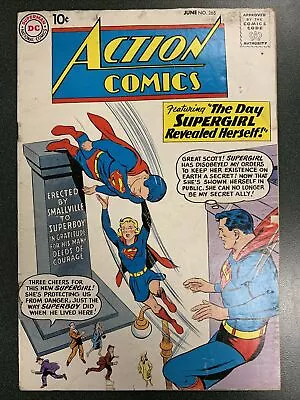 Buy Action Comics #265 (DC, 1960) Supergirl Appearance Curt Swan GD • 36.03£