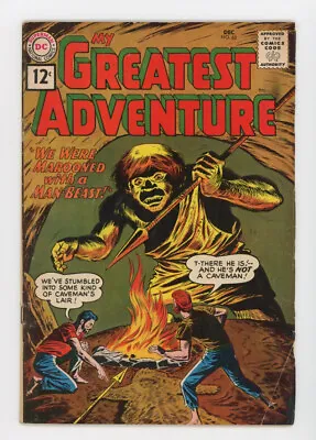 Buy My Greatest Adventure 62 And... NOT A Caveman! Discounted For Back Cover Stain. • 12.05£