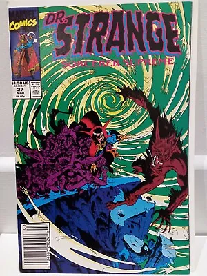 Buy Dr. Strange Sorcerer Supreme #27| 1991| Nm- | Werewolf By Night Morbius Moon Knt • 5.16£